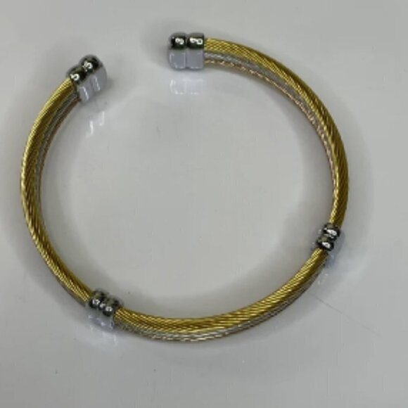 Stainless Steel Bangle Bracelet - Picture 7 of 7